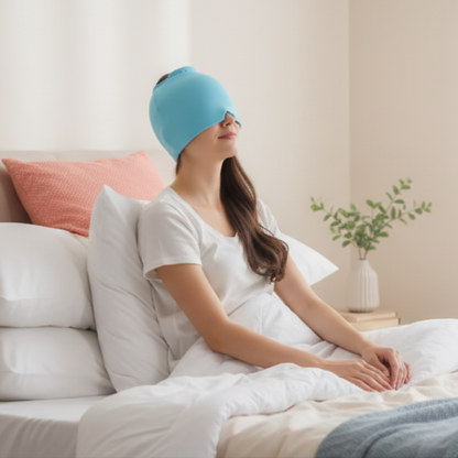 Gorro térmico para migrañas